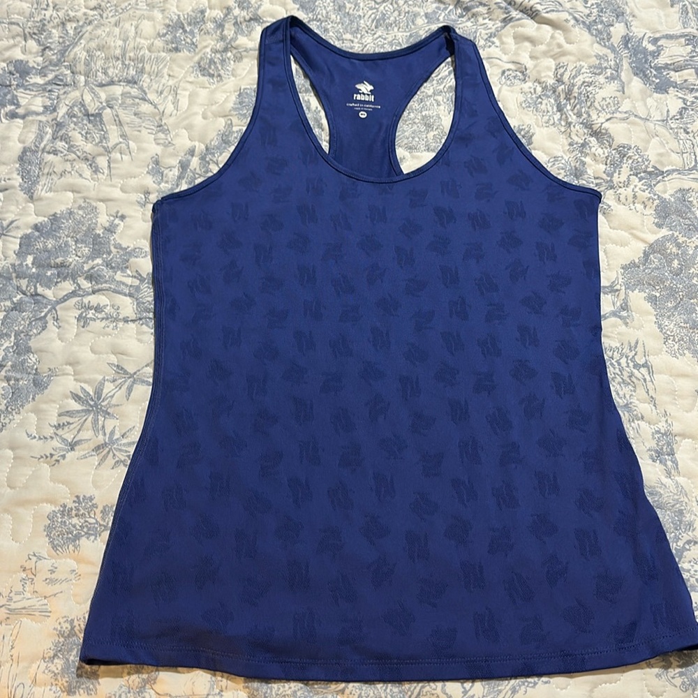 Run in Rabbit Bunny Hop Women’s Tank Top Medium Blue